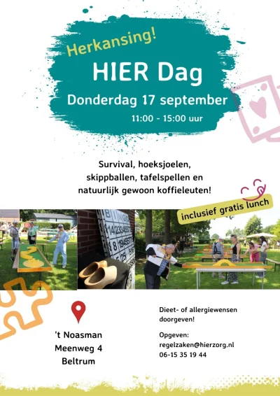 Herkansing HIER dag